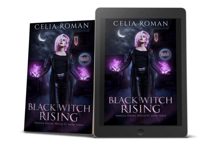 Black Witch Rising (Vanessa Kinley, Witch PI, Book 3) by Celia Roman