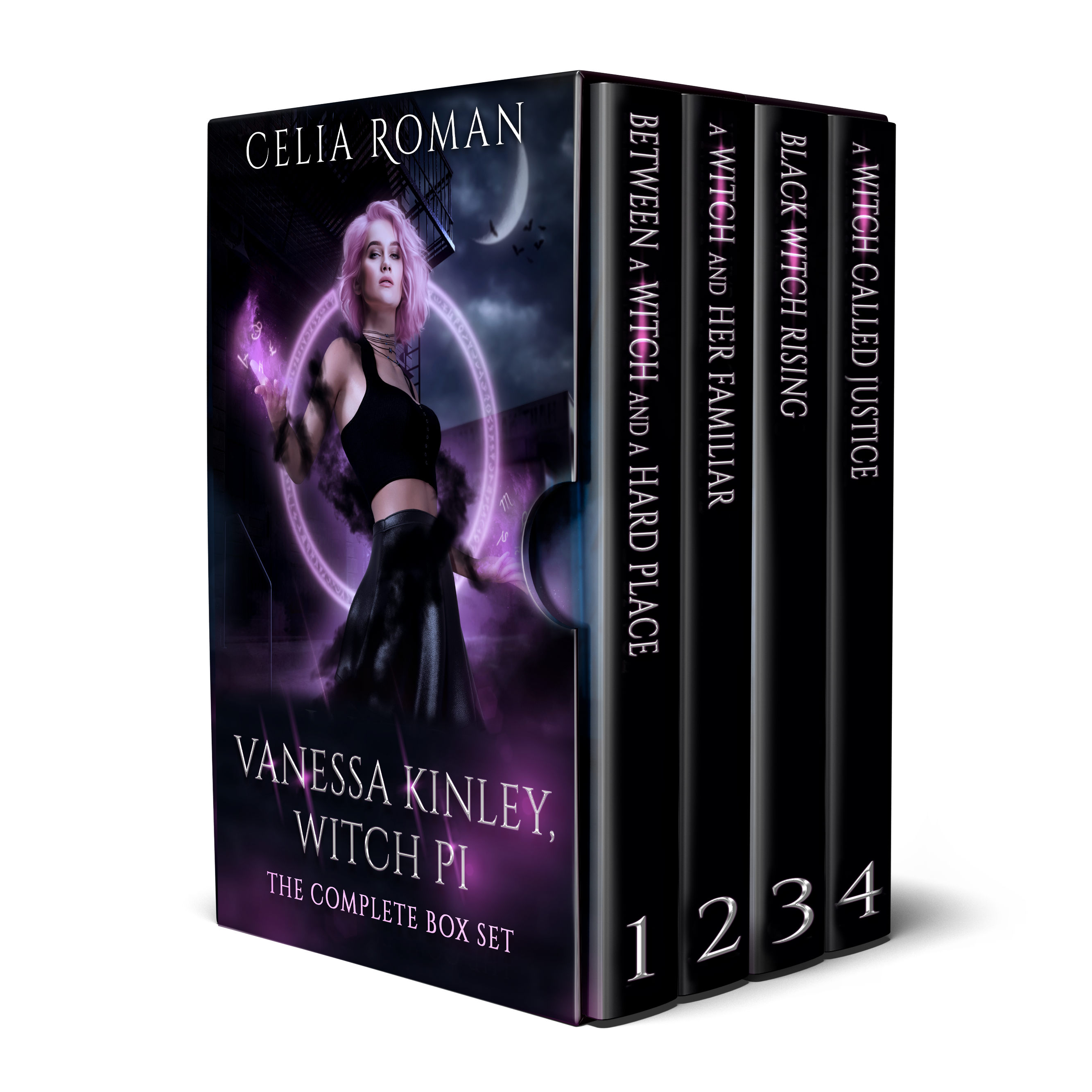 Vanessa Kinley, Witch PI Omnibus: Books 1 - 4 by Celia Roman
