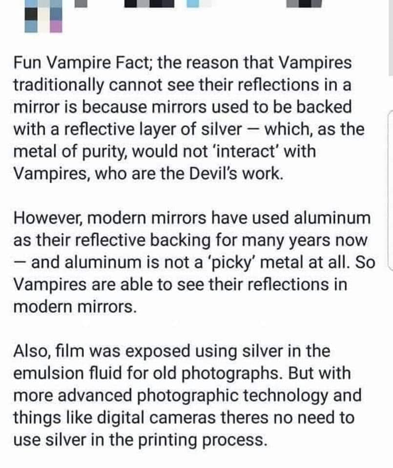 Fun Vampire Fact